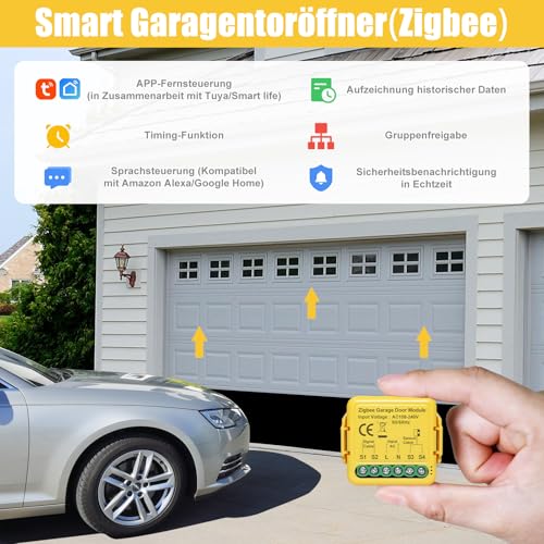 Ouvre portail connecté Zigbee Tuya Smart Life compatible Alexa et Google - 3