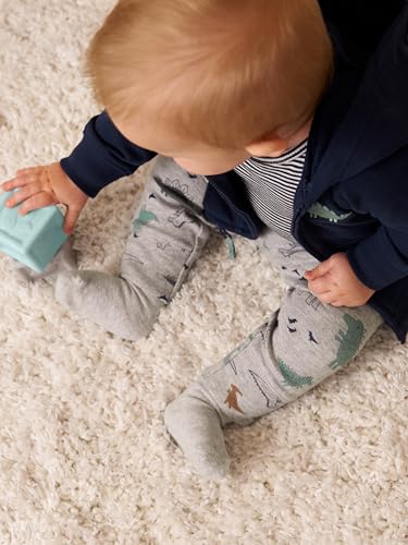 Simple Joys by Carter's Boys' 4-Piece Jacket, Pant, and Bodysuit Set, Navy Dino, 6-9 Months β image 6