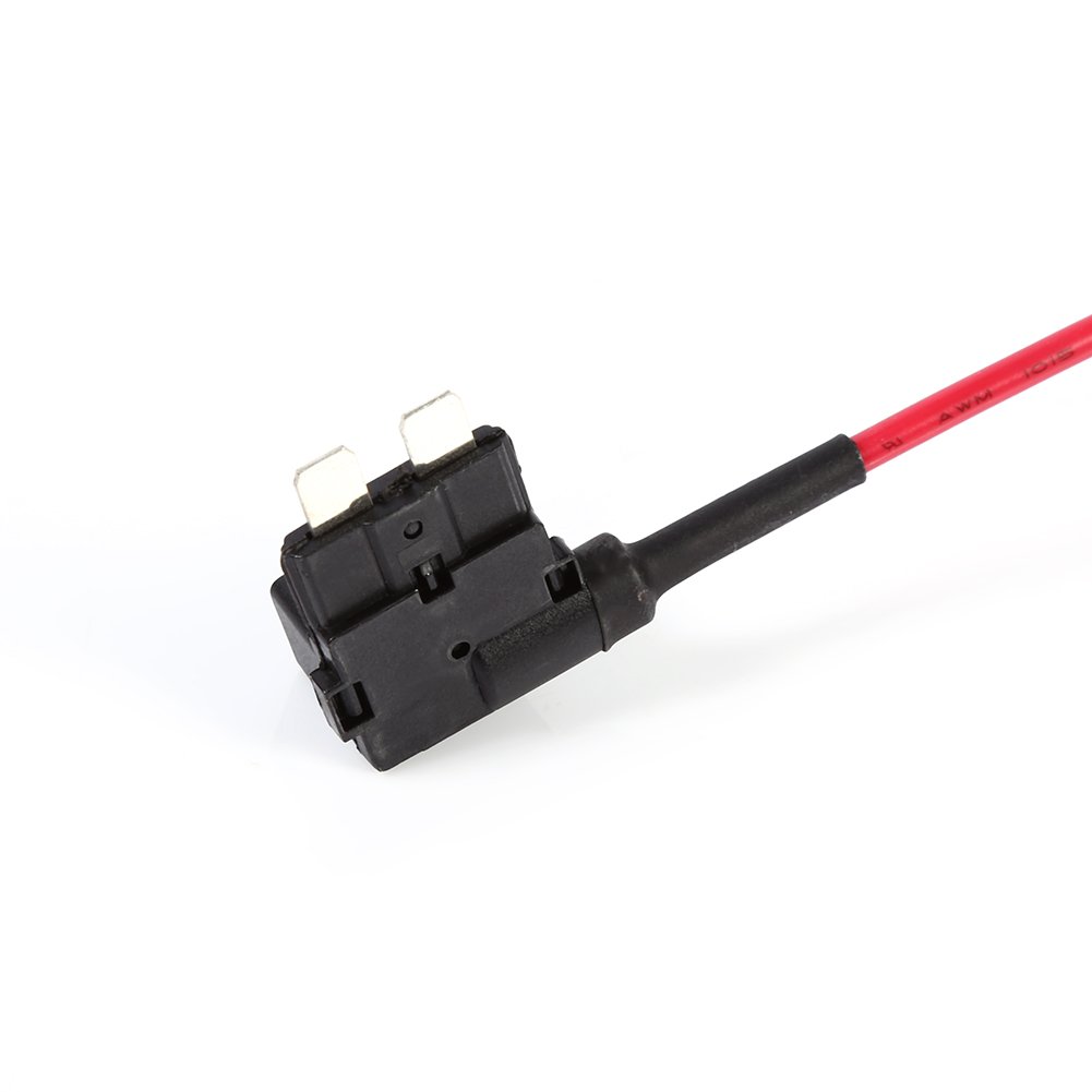 12 V samochodowy bezpiecznik dodatkowy A-obwodowy adapter do kranu mini ATM APM Blade bezpiecznik uchwyt z tyłu standardowy ostrze bezpiecznik pudełko uchwyt gniazdo wtykowe