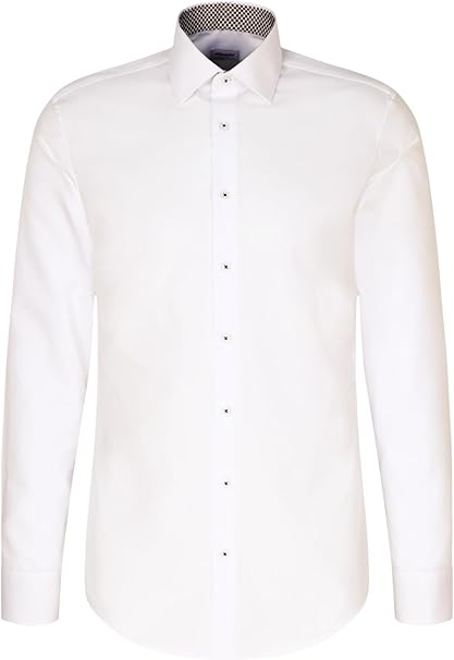 KE SEIDENSTICKER 01553948 79 Camicia No Stiro Uomo