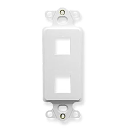 ICC ICC INSERT, DECOREX, 2-PORT, WHITE
