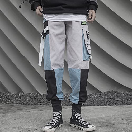 XYXIONGMAO Men's Tactical Hip Hop Pants Techwear Harem Streetwear Sweatpants Tactical Joggers Cargo Pants for Men3