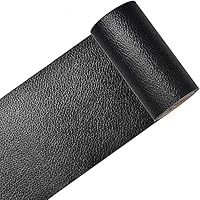 GELAISI 7,6 * 152 cm, Kit de Parche de Cuero de PVC, Efecto de Piel de Vaca, reparación de sofá, Grietas, Quemaduras solares, Accesorios para Asientos de Coche