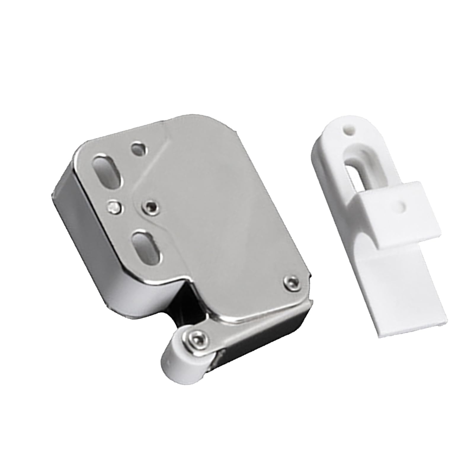 Cabinet Push Latches Push to Open Catches Rebounds Locking Catches Bounce for Cabinet Drawer Wardrobe Type Latches