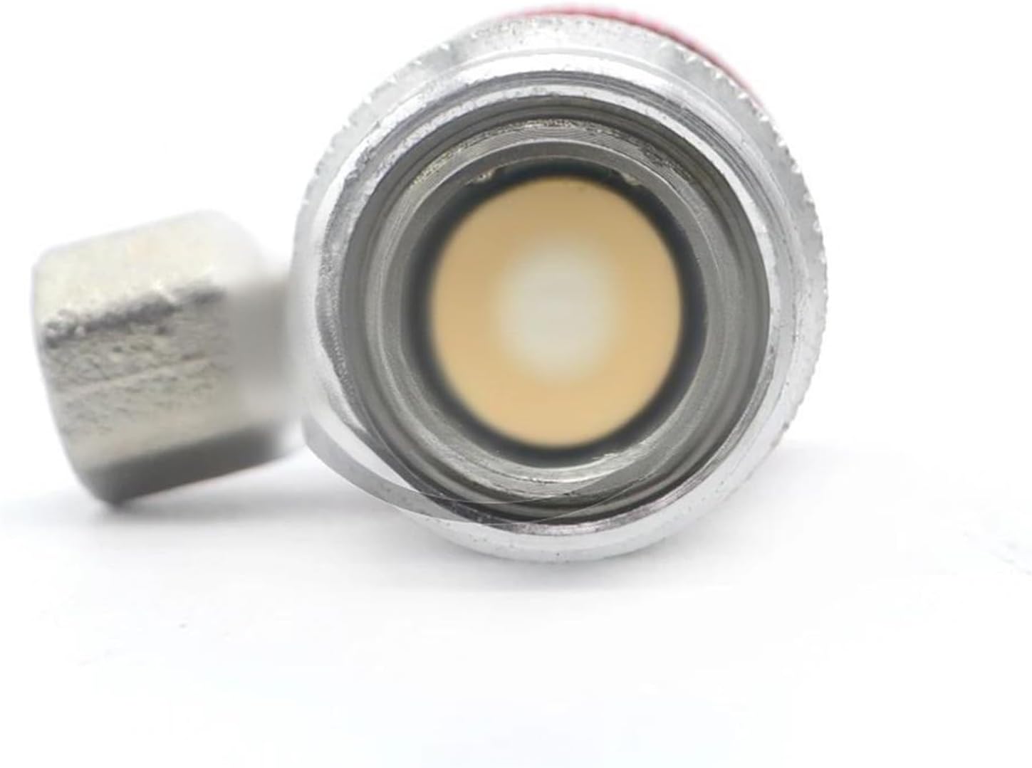 R134A Car Air Conditioning Manifold Gauge Connector Adapter HL Service Port Fitting, Compatible For Multi-Vehicle AC System Maintenance 6b(1pcs Red)