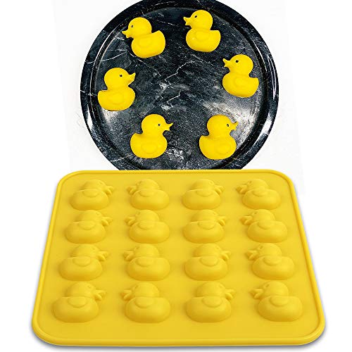 Homedge Duck And Pig Silicone Molds, Non-Stick Food Grade Silicone Molds For Chocolate, Candy, Jelly, Ice Cube #TOP2