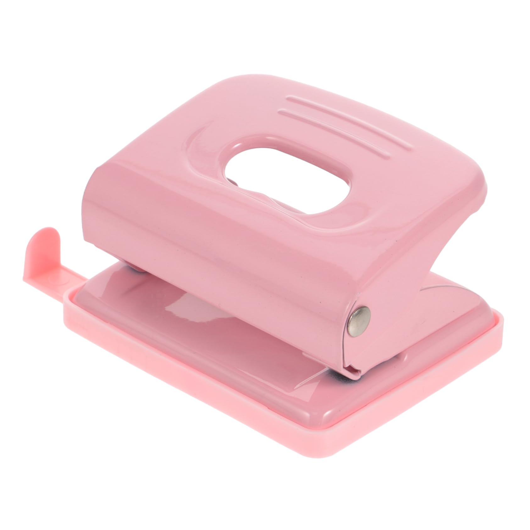 SHINEOFI 3pièces Perforateur à Papier Manuel Plastique Outil De Perçage Pour Bureau Puncher à Double Trou Pour Planificateurs Et Macarons