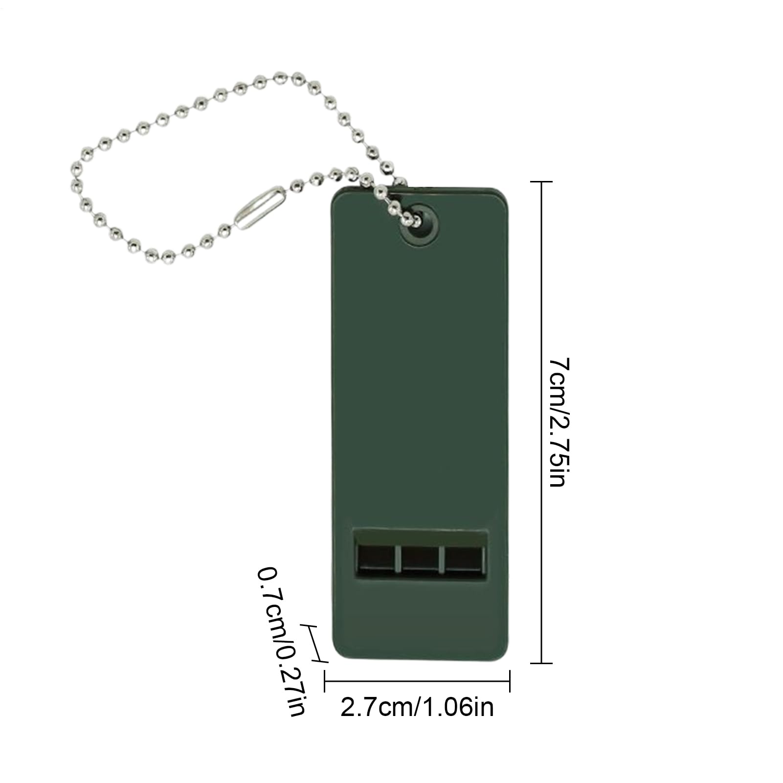 Silbato de Seguridad, Silbato Fuerte de decibelios de 3 Tonos, Herramienta de Supervivencia para, Defensa, Rescate, Desierto, Deportes, Caza, Barco, Oso Coyote