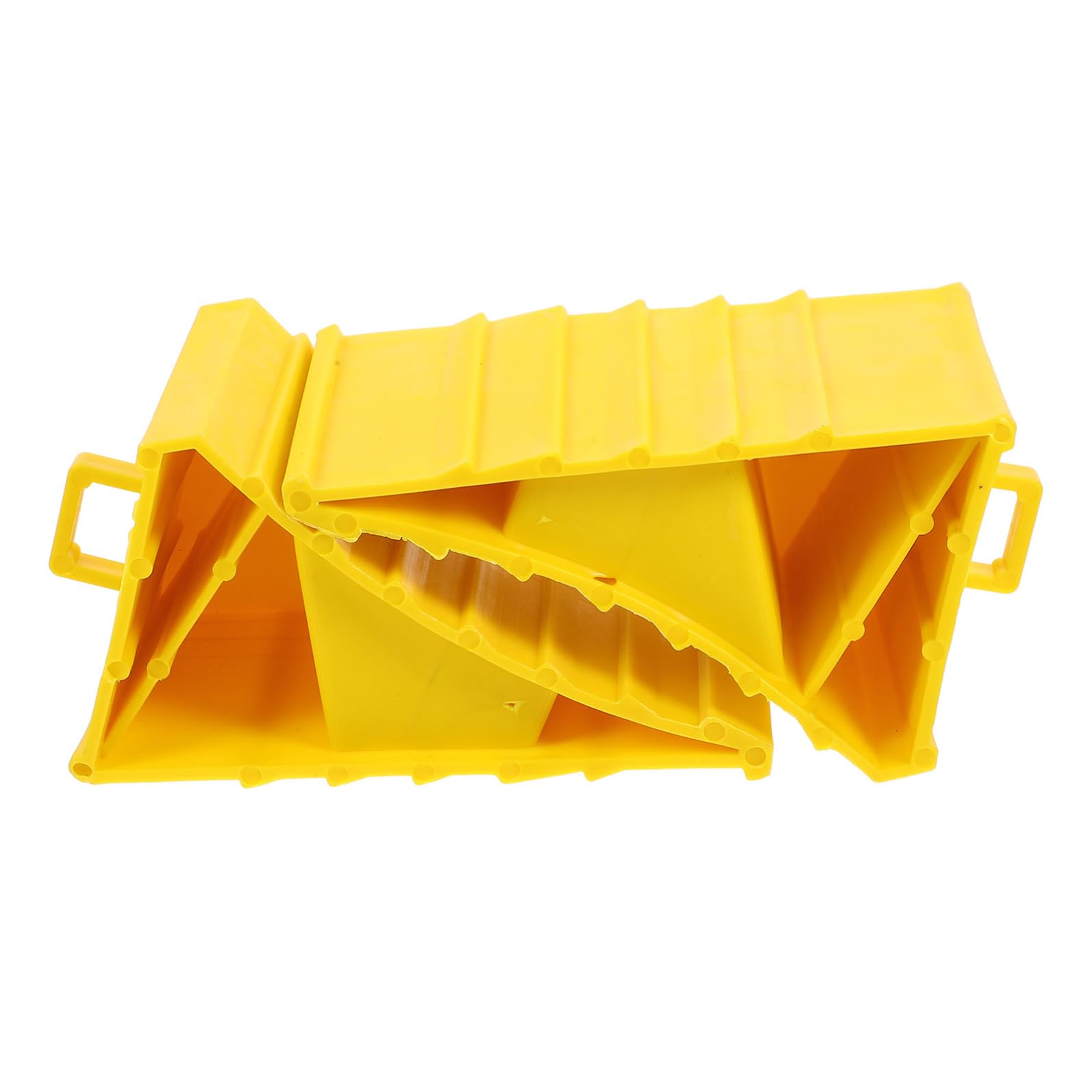 SOLUSTRE Lot De 4 Cales De Roue pour Caravanes Stabilisateurs De Roue Robustes 2 Pièces X 4