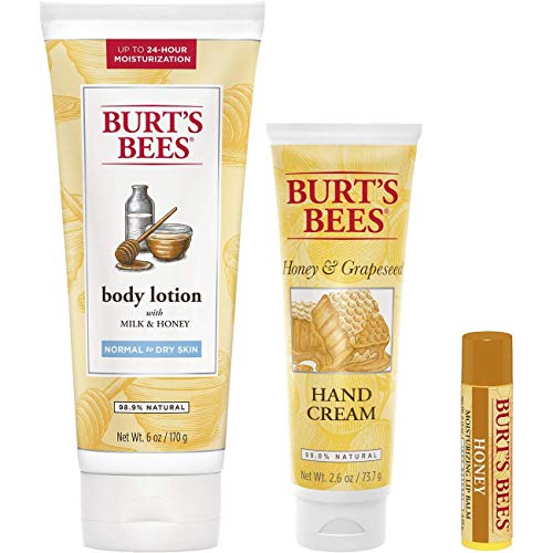 Burt's Bees Coffret cadeau de vacances Honey Pot soin hydratant corps et lèvres