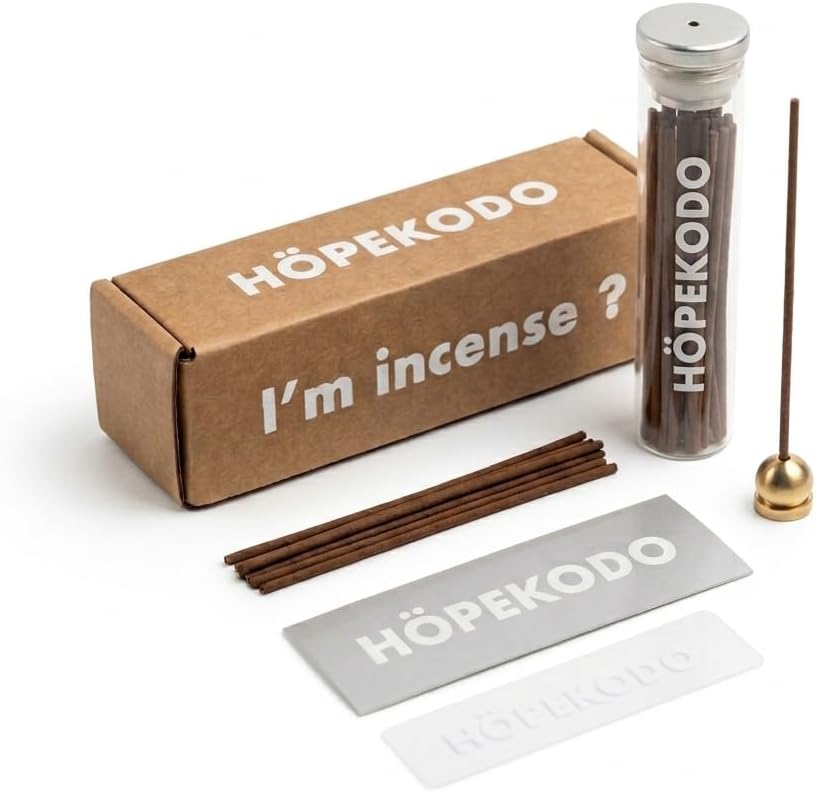 Hope Kodo (NO.01 50 Pcs), Palo Santo Incense, Made in Taiwan, Luxurious Scent, Like Luxurious Perfume, Supervised by French Perfumes, IFRA Certified, SGS Certified, Purification, Meditation