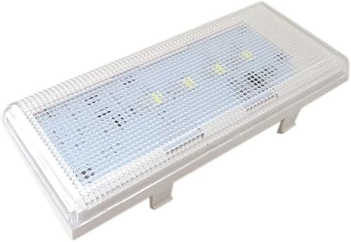 Repuesto de luz LED W10515058 para Whirlpool WRS322FDAM00, WRS322FDAM01, WRS322FDAM02, WRS322FDAM03, WRS322FDAM04, WRS537SIAB00, WRS537SIAF00