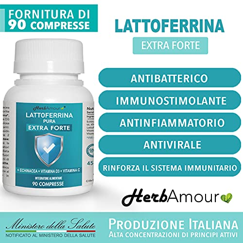 HerbAmour Lattoferrina Pura Extra Forte