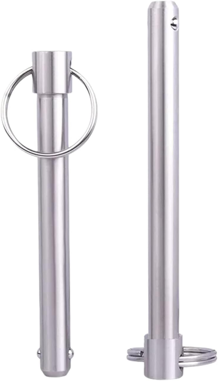 Quick Release Pin,Locking Pins,1pc VCN114 Stainless Steel Spring Heavy Duty Quick Release Pin, Ball Lock Pin Pin Boat Marine Hardware(114-8-70mm)