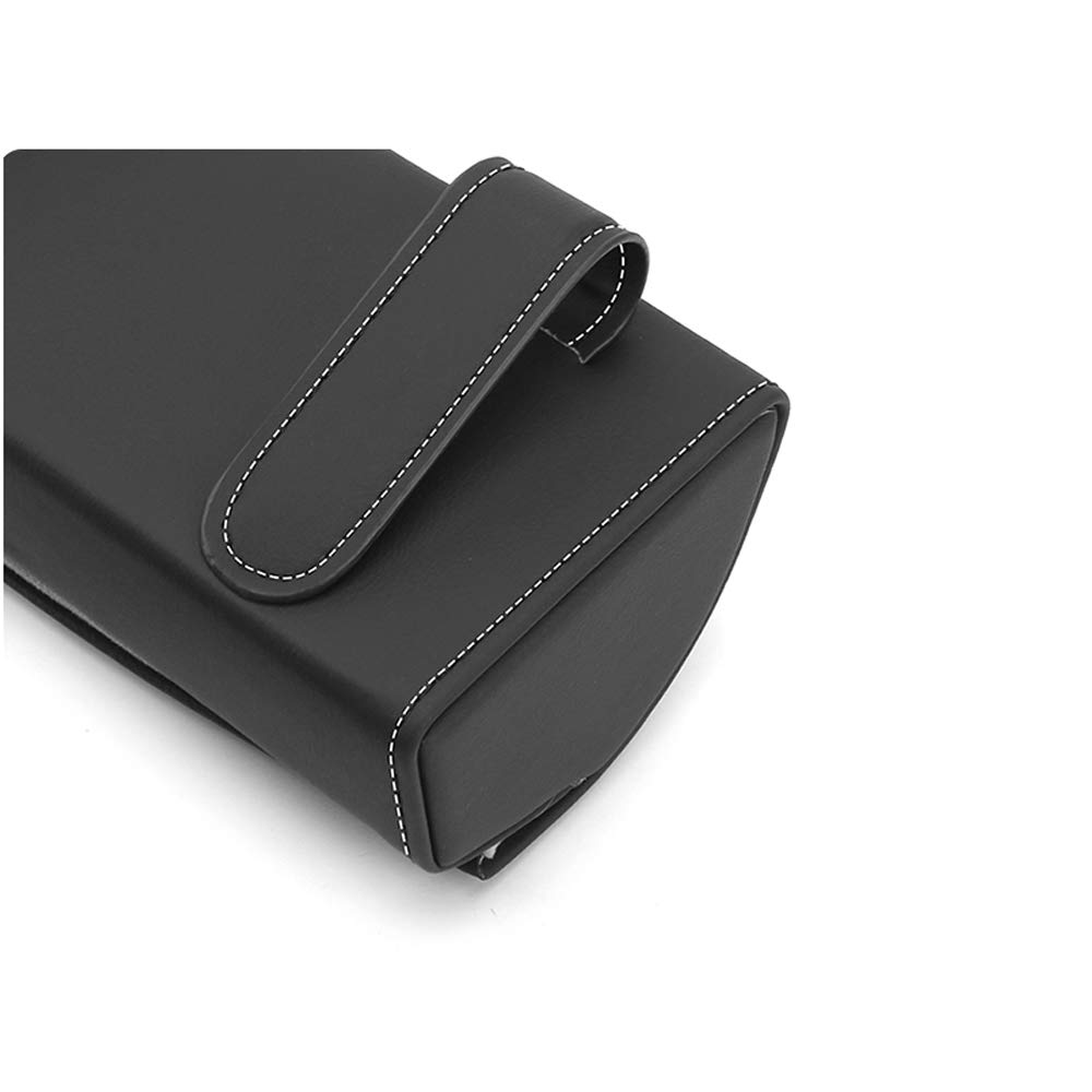 Zilimontt Sonnenbrillenhalter Für Auto-Sonnenblende - 3er Set Schwarz, Grau, Beige