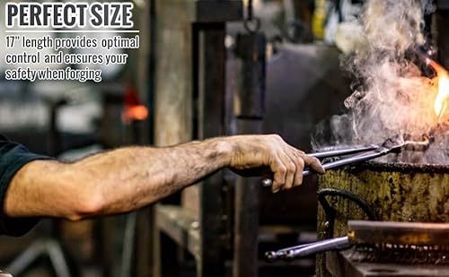 17-Zoll-V-Bit-Bolzen-Schmiedezange, Wolf-Backenzange, zusammengebaute Messerherstellung, Schmiede-, Klingen- und Amboss-Schmiedezange