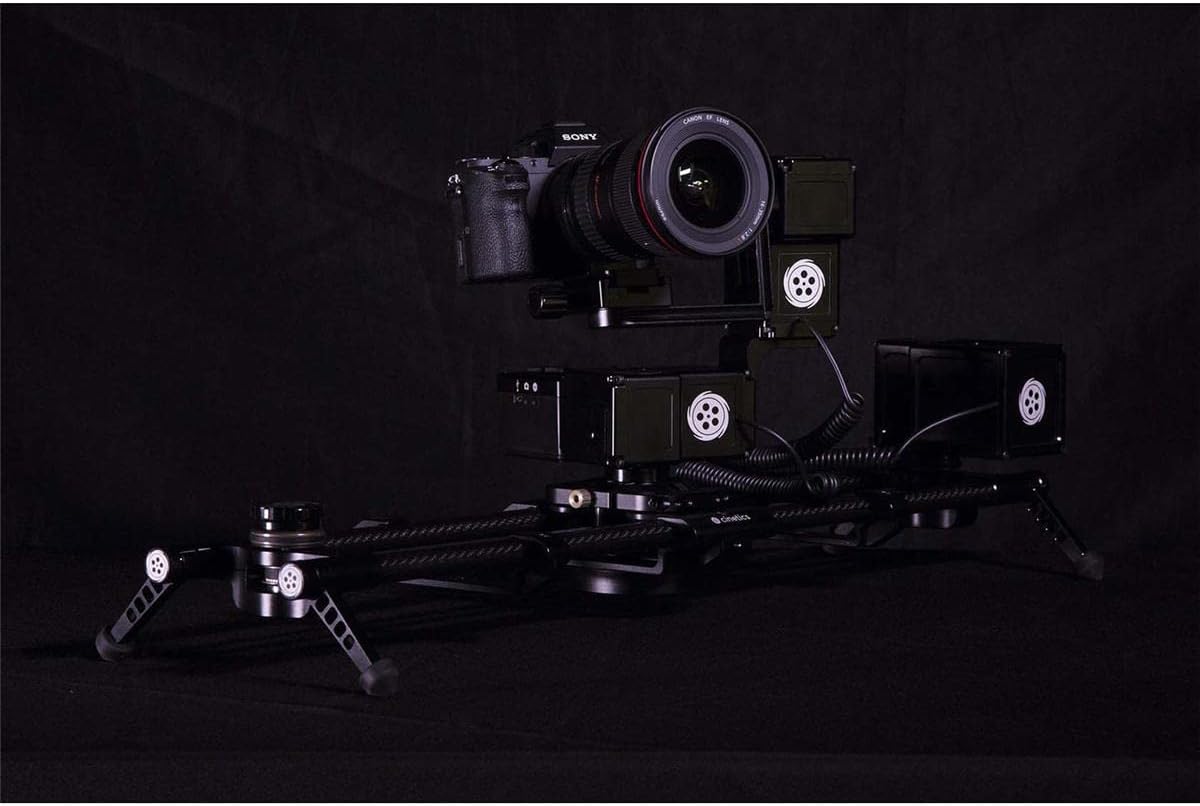 Cinetics Lynx 3 Axis Motorized Slider with Pan & Tilt Motors, Slider Motor and Controller