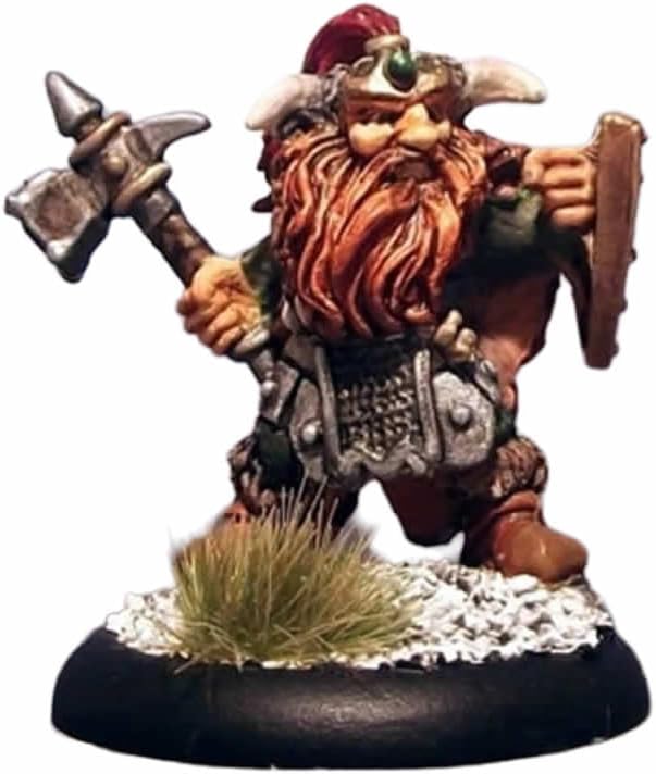 Reaper Dwarf Warrior - Dark Heaven Bones Miniature