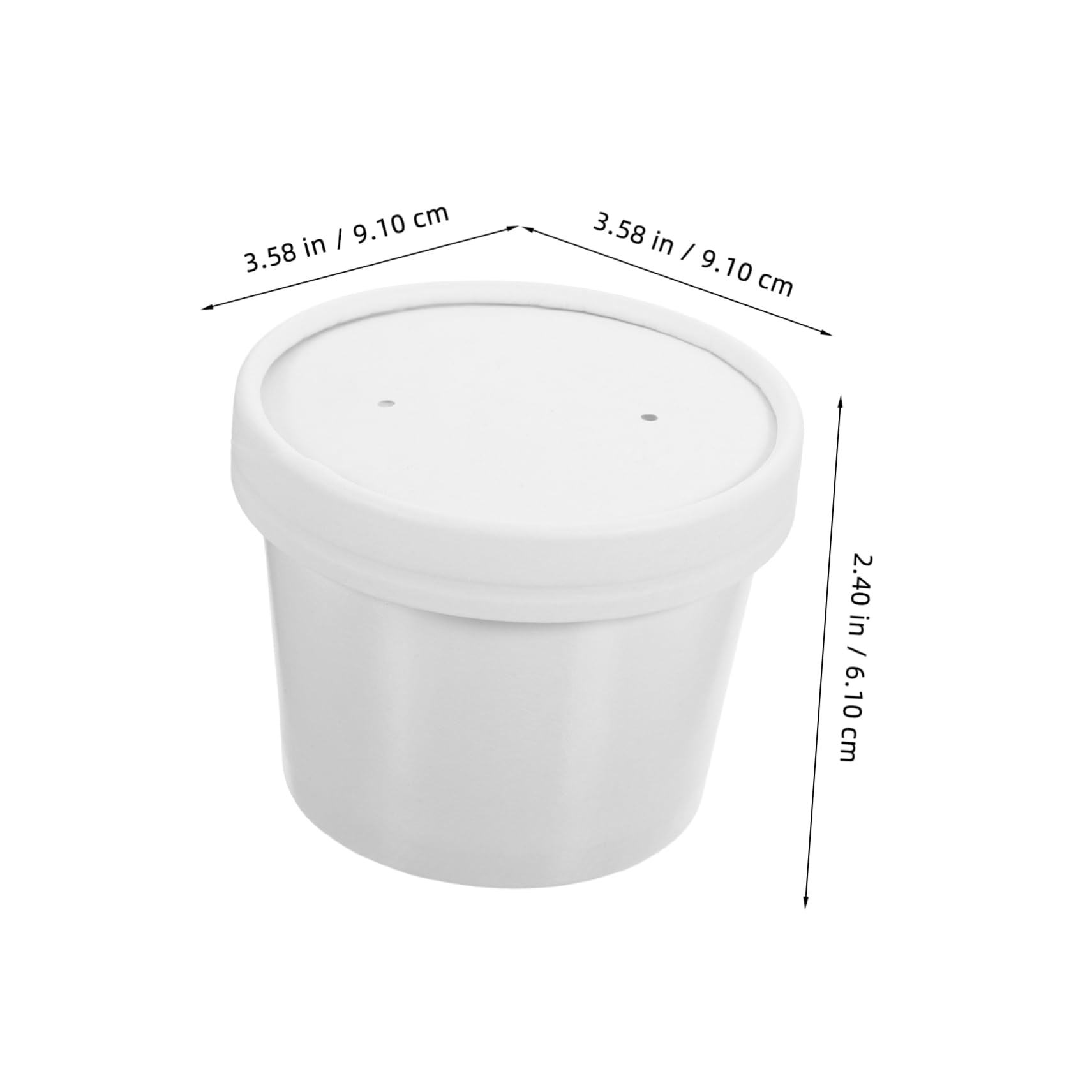 iplusmile 50juegos Tazón De Comida Reutilizable Con Tapa De De Sopa Portátiles Para Comidas Movimiento y Actividades Al Aire