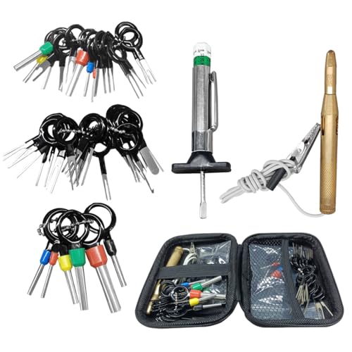 LAINLOY 44 PCS Terminal Removal Tool Kit, Electrical Connector Pin