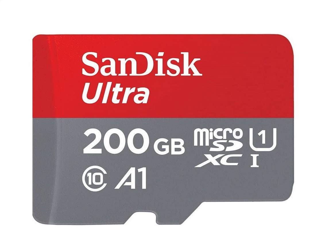 SanDisk Ultra 200GB Micro SDXC Memory Card (SDSDQUAN-200G-G4A)