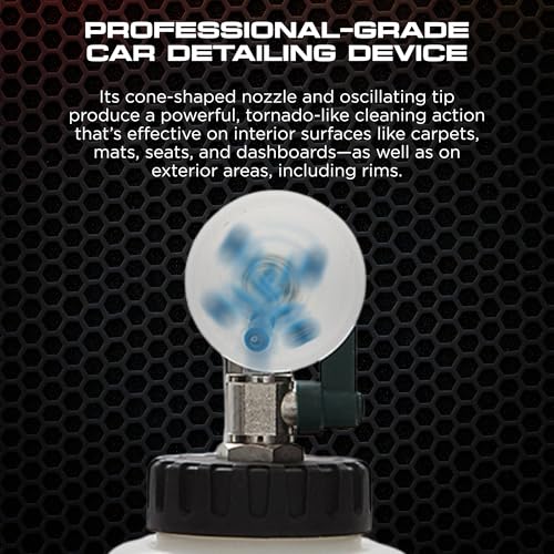 Image of Tornador Z-010 Classic Car Cleaning Gun Includes 32oz Reservoir | Cleans & Dries Fast with Low Noise and Wear | Perfect for Interior & Exterior Detailing