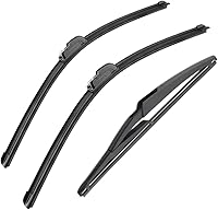 Vista 9 de 3 limpiaparabrisas de 20 pulgadas, 20 pulgadas, 14 pulgadas, repuesto para Dacia/Renault Duster MK1 2014-2017, limpiaparabrisas de equipo original