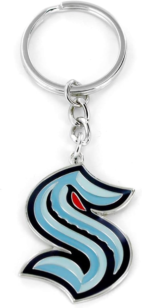 aminco NHL unisex-adult Team Logo Keychain