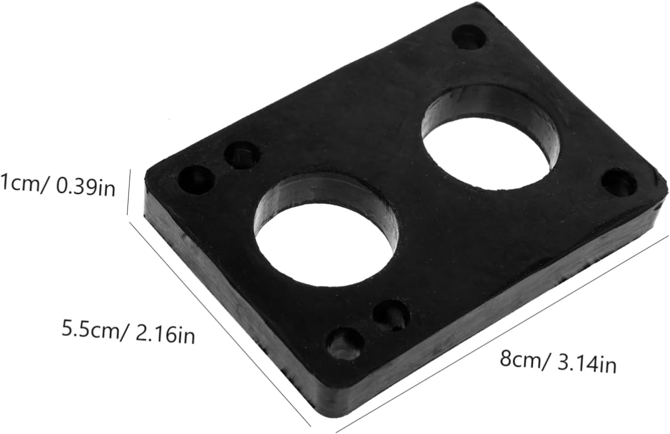 2pcs Skateboard Riser Shockproof Pads Skateboarding Pads for Riser Angled Skateboard Damping