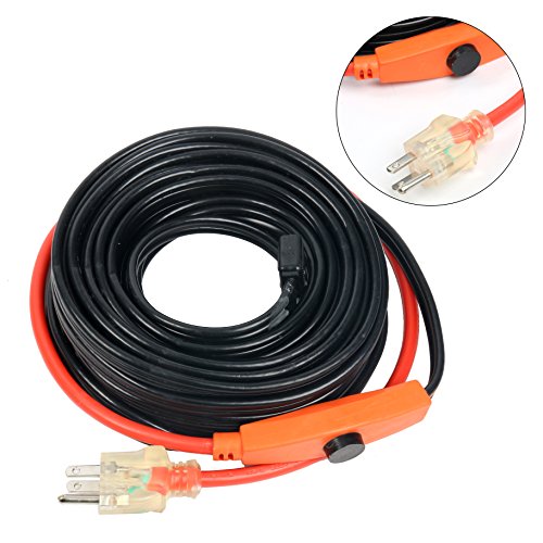 9Milelake Cold Weather Pipe And Valve Heating Cable With Built-In Thermostat (40 Feet) #TOP1
