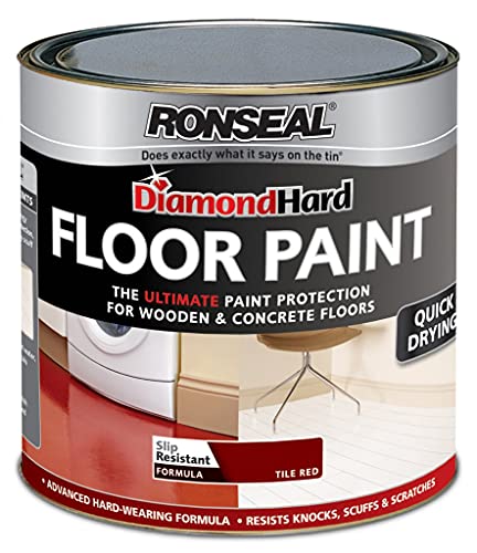 Ronseal Diamond Hard Floor Paint 750ml Red (318318)
