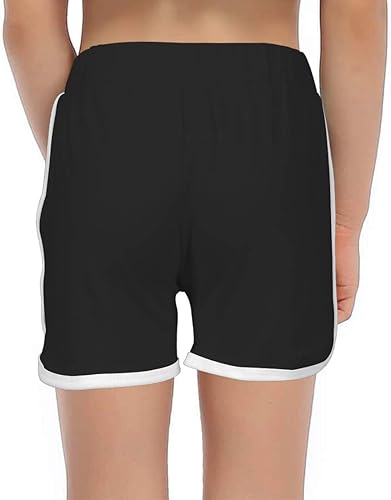 Miniatura 4 de GORLYA Paquete de 2 pantalones cortos de delfín para niñas, para entrenamiento, gimnasio, deporte, correr, uso casual