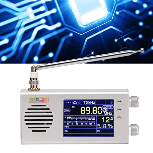 Radio portátil AM FM con pantalla LCD de 3.2 pulgadas miniatura 5