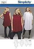  7921 Bluse, Blusenkleid, Plus, Simplicity, GG (52 - 58)
