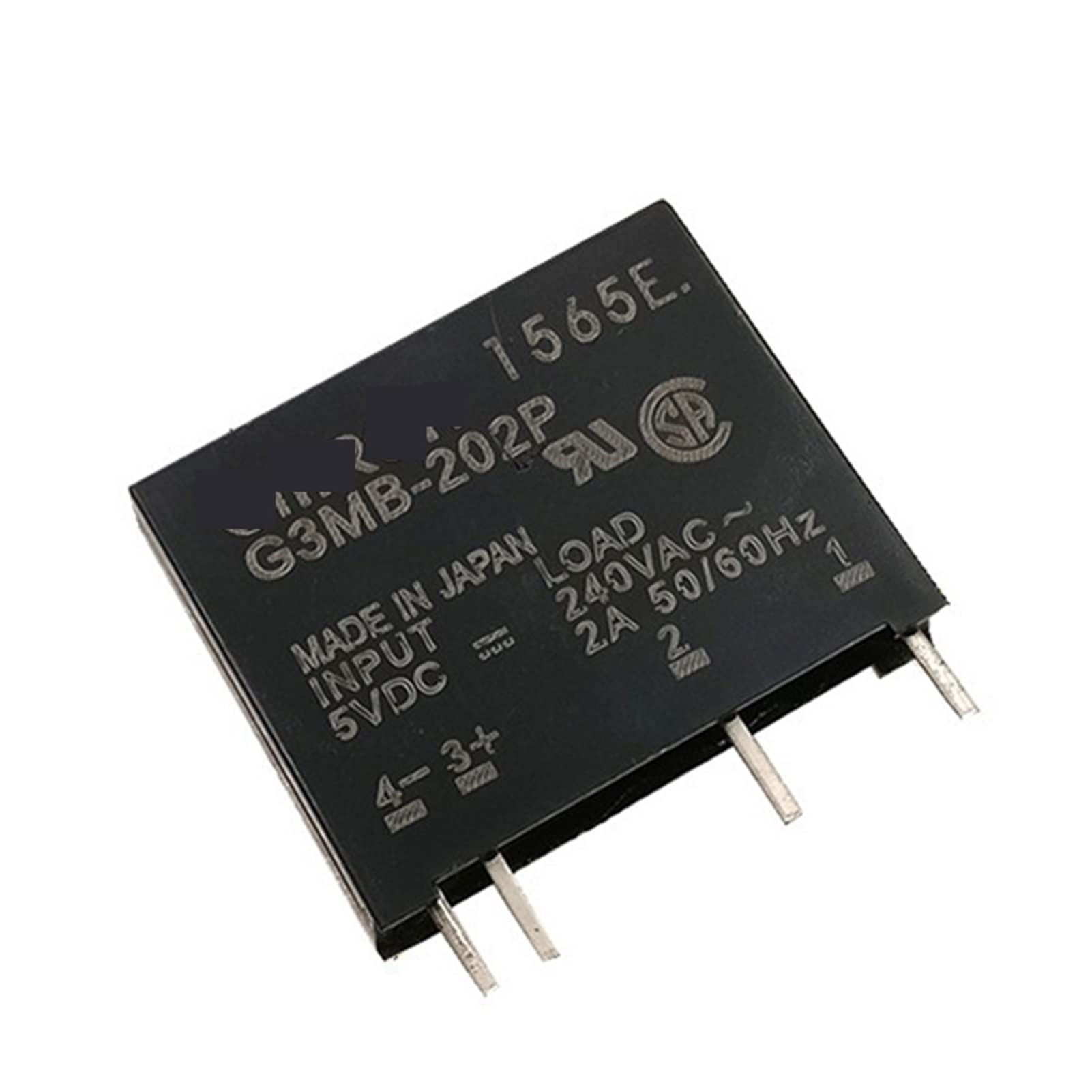 Relais à semi-conducteurs G3MB-202P-5VDC 5 pièces module statique 5V tension alternative 2A