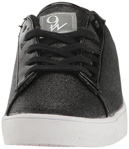 Nine West Girl's Darcies Sneaker, Black/Glitter, 3 M Us Little Kid #TOP1