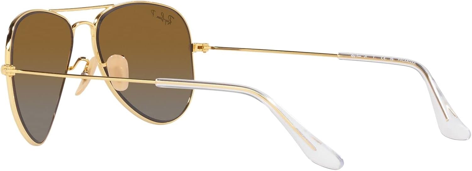 Miniatura 5 de Ray-Ban Rj9506s - Lentes de sol de aviador de metal para niños