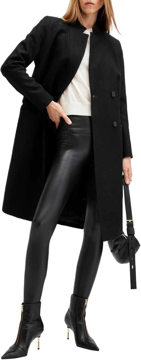 AllSaints womens Sidney Coat - Image 3