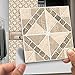 Adesivi Murali Cucina Semplice Marmo Beige Piastrelle Adesive Cucina Bagno Impermeabile Piastrelle Adesive Resistente al Calore Mattonelle Adesive Adesivi Murali 30x30cm/10pcs