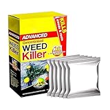 Advanced Concentrated Weedkiller 80ml x 6 Sachets Super Strength Advanced Glyphosate Weed killer Kills Weeds & Roots Pesticides Brambles Ivy Tree Stumps for Plant & Garden Protection