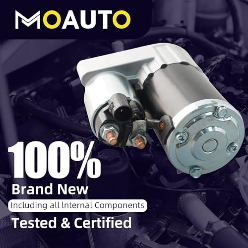 MOAUTO Starter Motor Replacement 19145N 19145 68084005AA M0T39071 Compatible with Chrysler 200 2015-2017 Jeep Cherokee 2014-2019 Renegade Ram ProMaster City 2015-2020 Fiat 500X 2016-2018 2.4L L4 by MOAUTO - Image 5