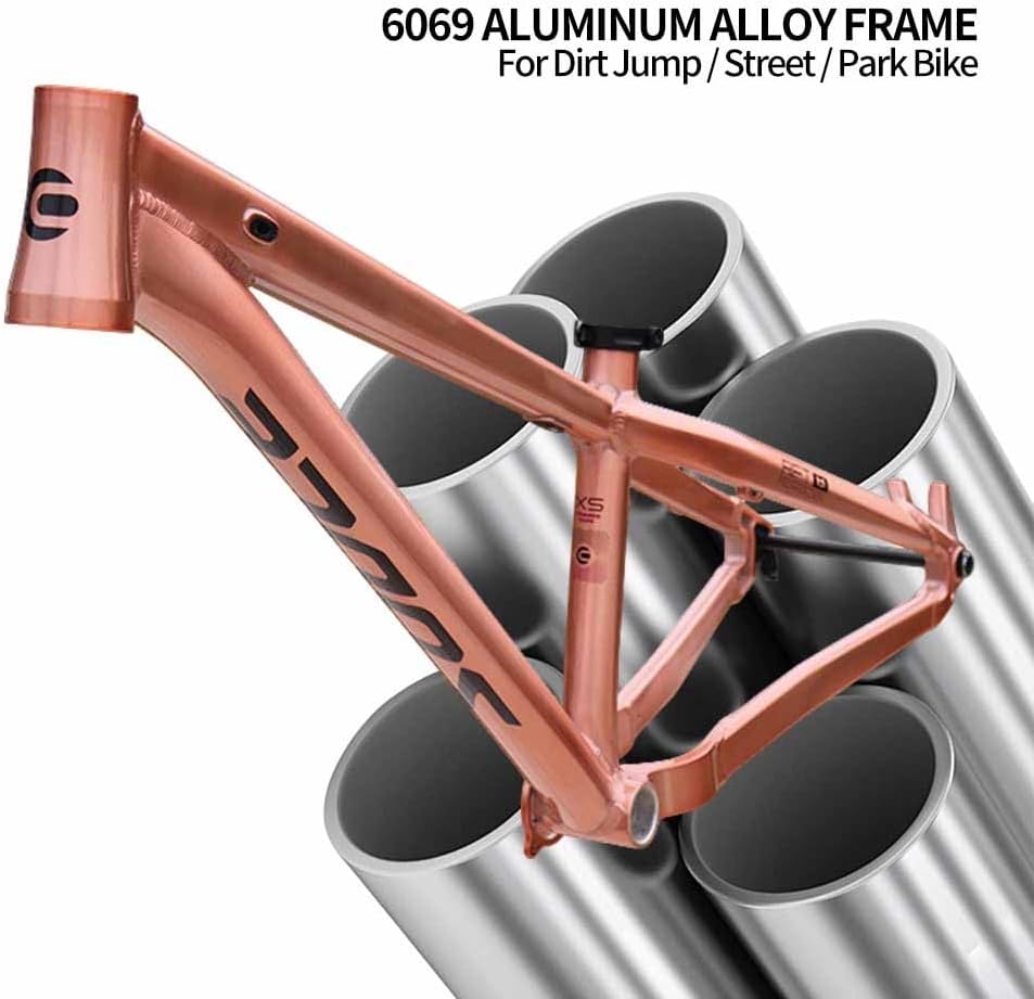 26er XC Mountain Bikes Cross-Country Frame 12" Aluminum Alloy Dirt Jump Competition Hardtail Frame Disc Brake Thru Axle 12x148mm Boost, Internal Routing