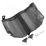 Posheliox Borsa portaoggetti in rete per barca, borsa organizer per attrezzi da canoa, supporto laterale per attrezzatura da pesca, borsa per accessori per yacht marini, borsa da campeggio, bottiglia