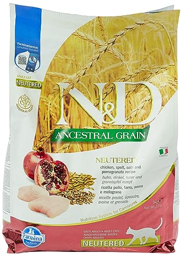 N&D ANCESTRAL Grain Cat NEUTERED - Chicken Adult 5KG