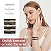 HBY Large Hair Ties, Ponytail Holders, Gentle Hold Soft & Stretch Hair Band for Heavy Curly Thick Hair, No Damage No Crease Headbands for Woman Girls Lady,10pcs