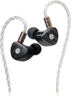 TINHIFI C2 C3 C5 Mech Warrior HiFi Earphone LCP PU Composite Diaphragm in Ear Monitors with 0.78 2pin Gold-Plated Cable IEM Headphones (TINHIFI C3)