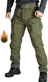 Herren Softshellhose Outdoor, Fleece, mit Taschen