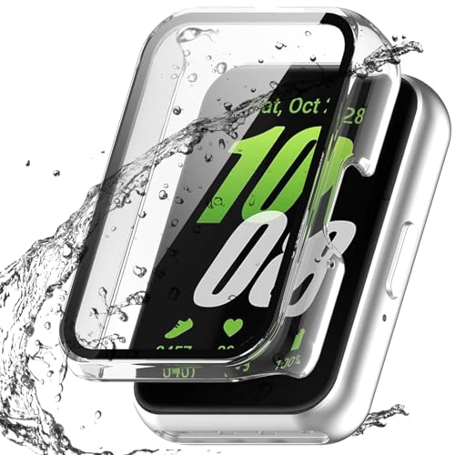 AIYYXX For Samsung Galaxy Fit3 �J�o�[ 3D ���p�G�b�W �����^ PC+�K���X�f�� ��̌^ galaxy fit3 �P�[�X �Ή� �����ߗ� �L�Y�h�~ �w��h�~ �ȒP�Ɏ��t���E�� �S�ʕی� galaxy fit3 �ی�J�o�[(