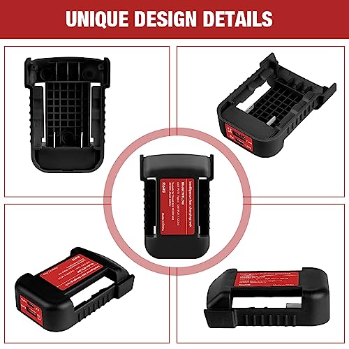 Dksidkn WTL200 2 Pack Usb Charger Adapter For Dewalt 20V Li-Ion Battery thumb #3