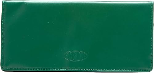 Big Skinny Women's Executive Leather Bi-Fold Checkbook Slim Wallet, Holds Up to 